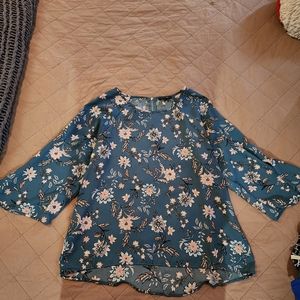 Paper Moon Quarter Sleeve Shirt